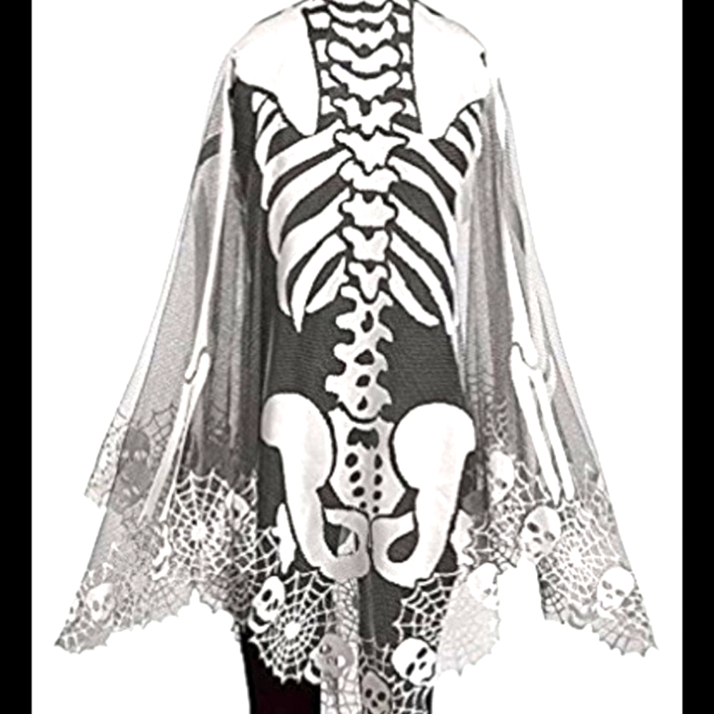 Lightweight Skeleton Poncho